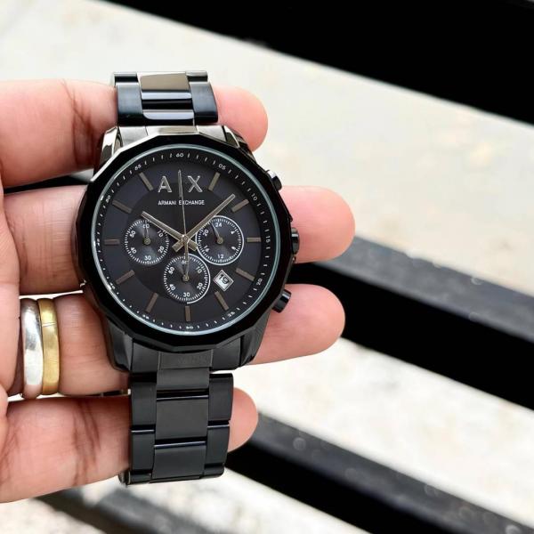 ARMANI EXCHANGE CHRONOGRAPH FULL BLACK