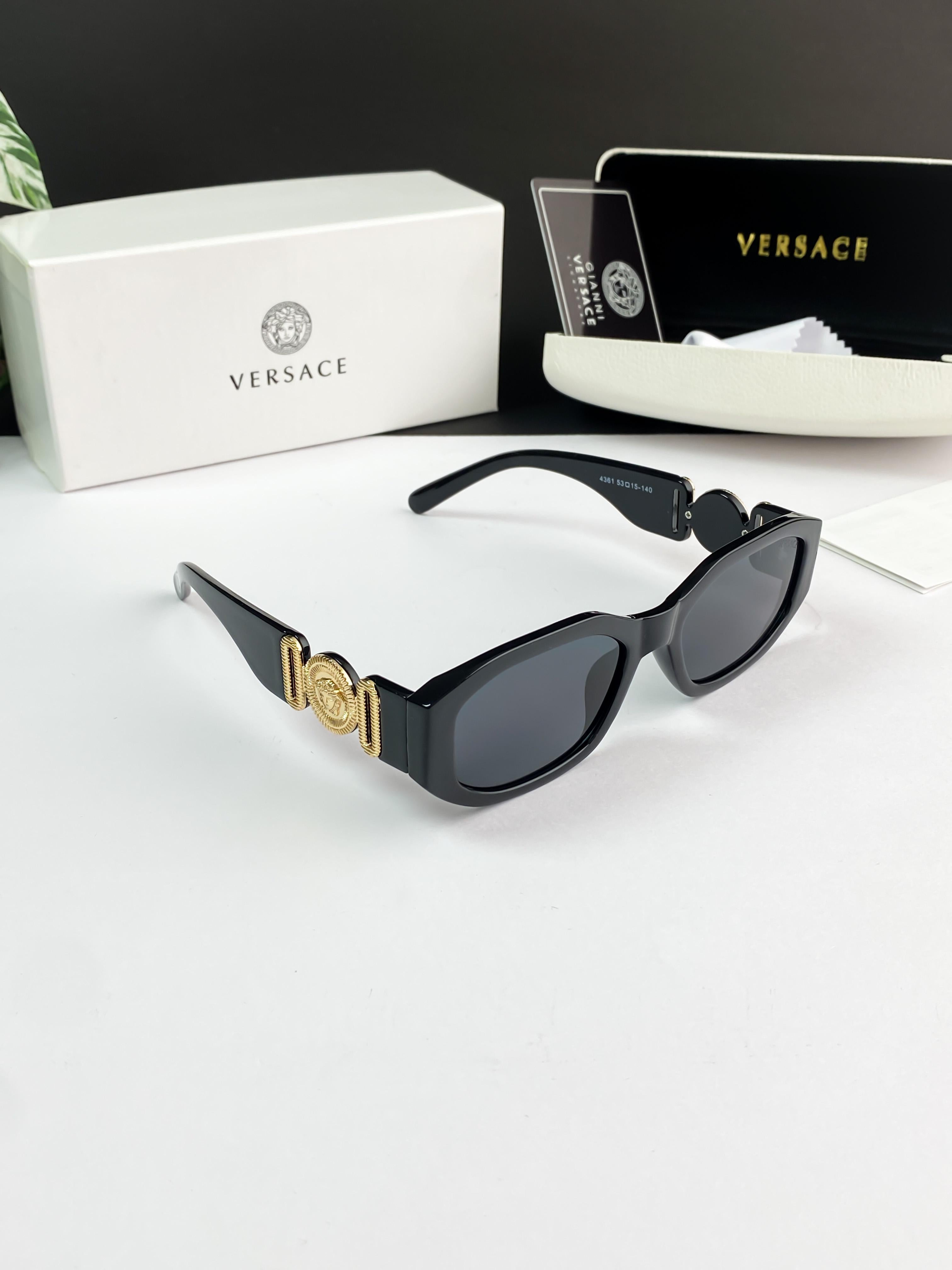 VERSACE SUNGLASSES WITH ORIGINAL BOX AND KIT