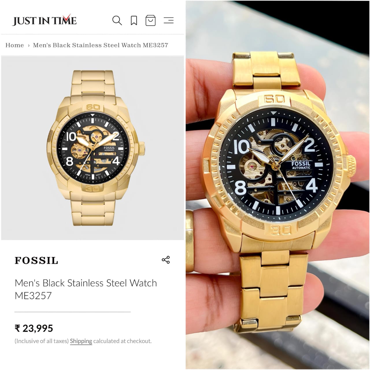 FOSSIL (AUTOMATIC)