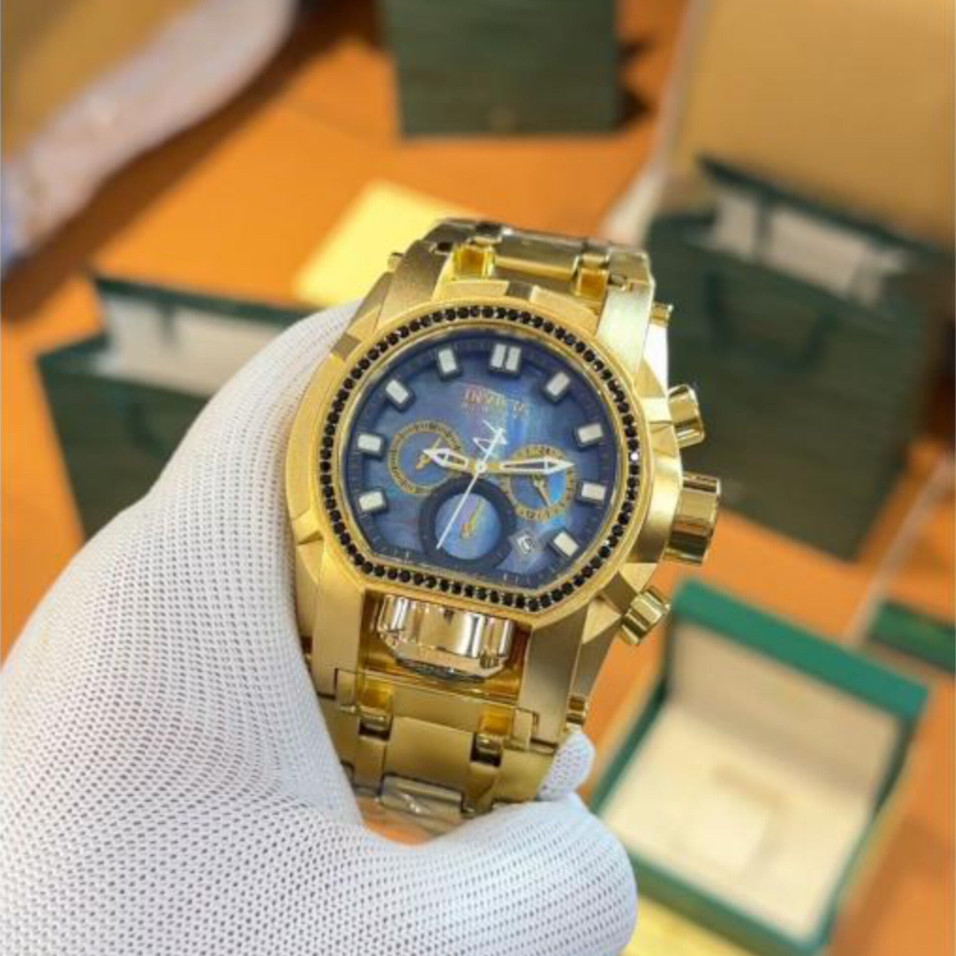 INVICTA BOLT ZEUS (GOLD BLUE)