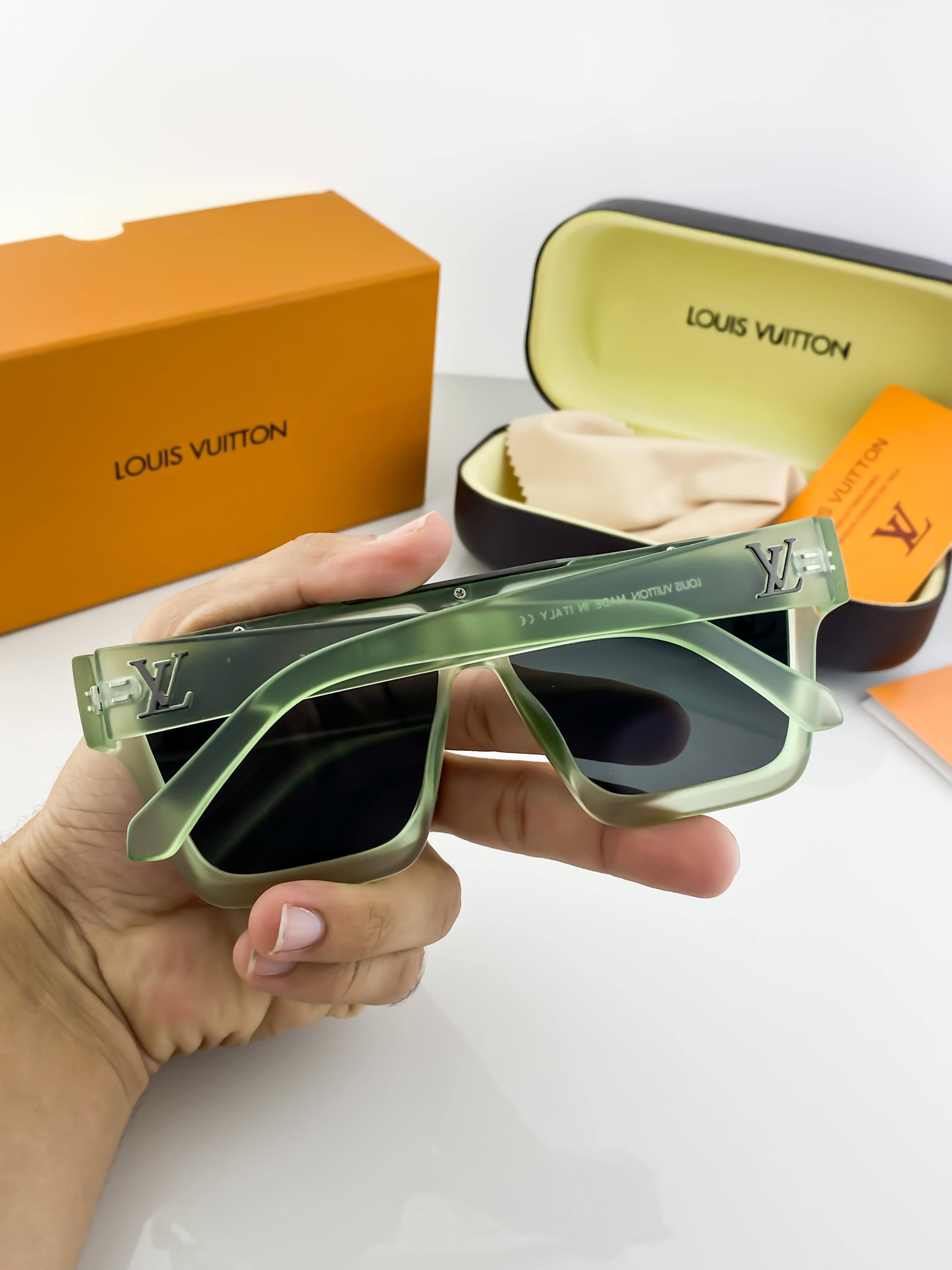 LOUIS VUITTON SUNGLASSES WITH ORIGINAL BOX AND KIT