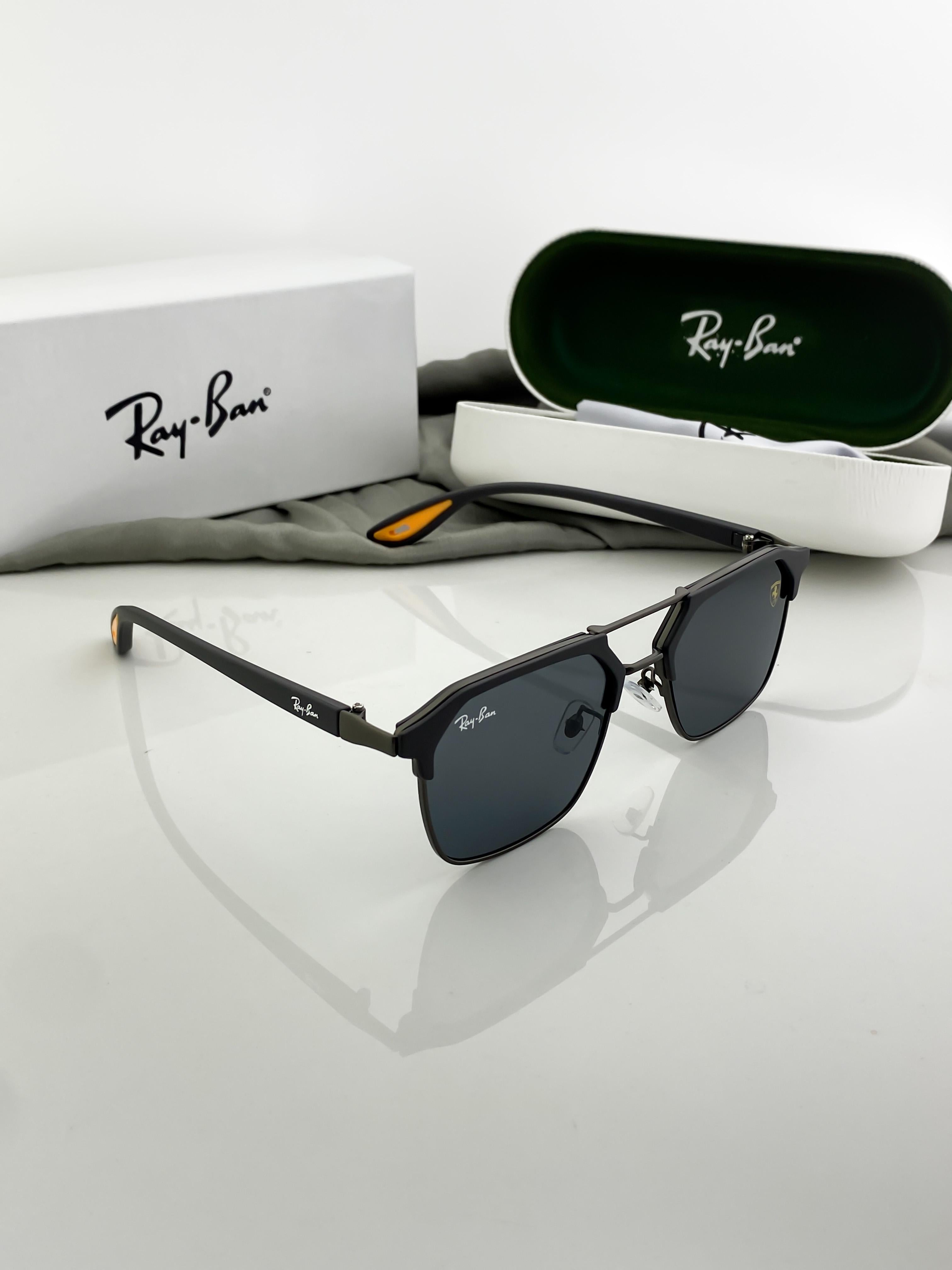 RAYBAN SUNGLASSES WITH ORIGINAL BOX AND KIT