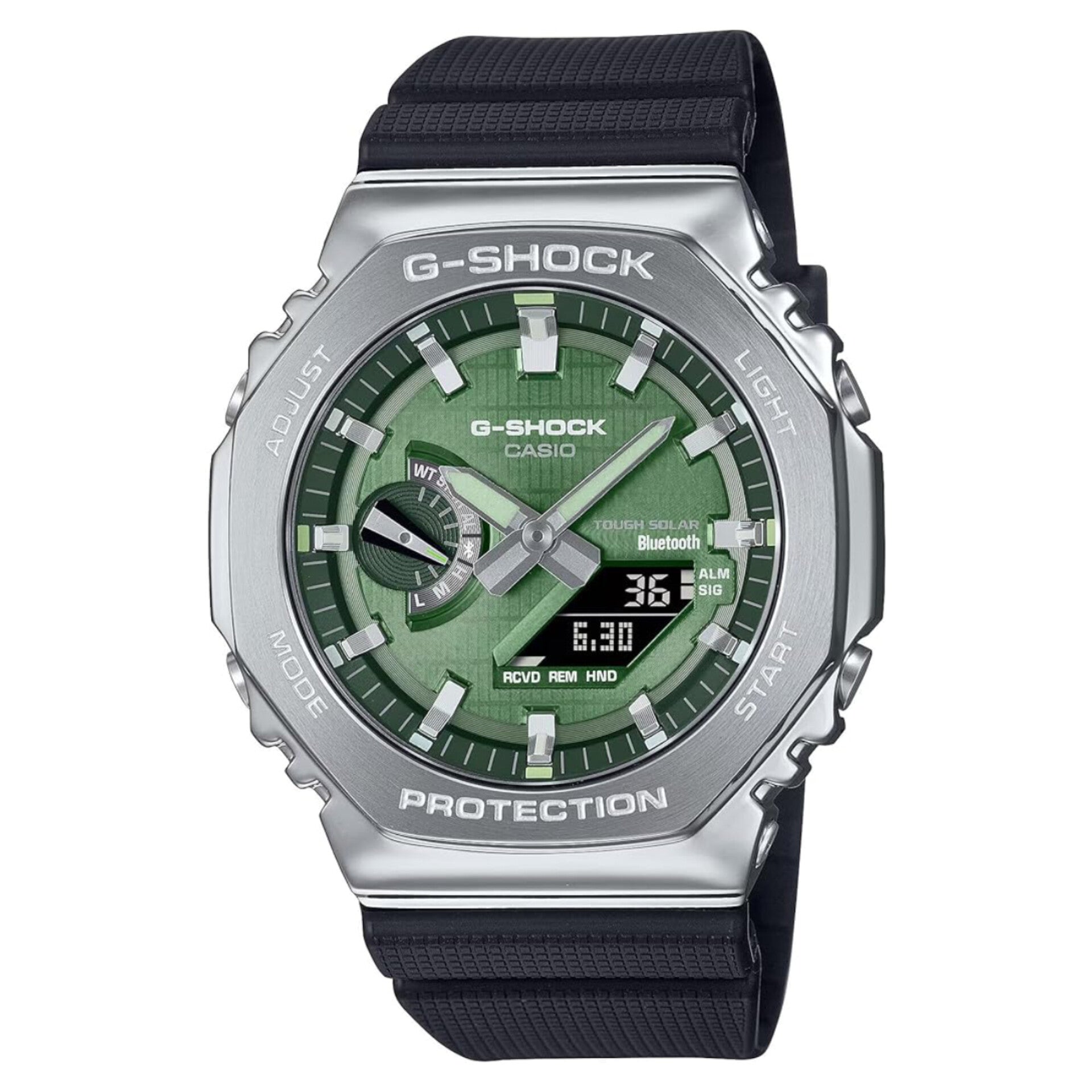G SHOCK CASIO GBM-2100A GREEN WITH ORIGINAL BOX