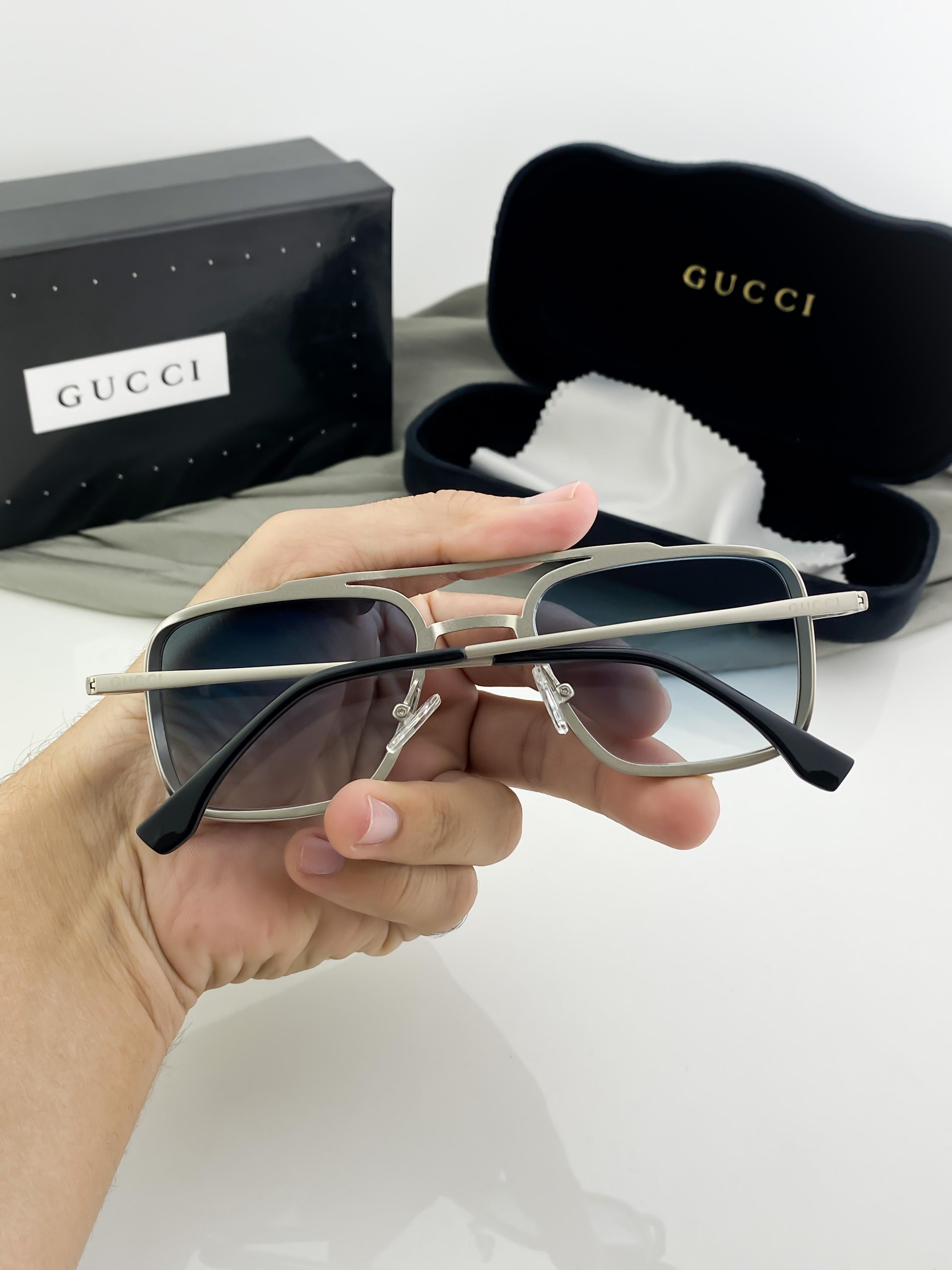 GUCCI SUNGLASSES WITH ORIGINAL BOX AND KIT