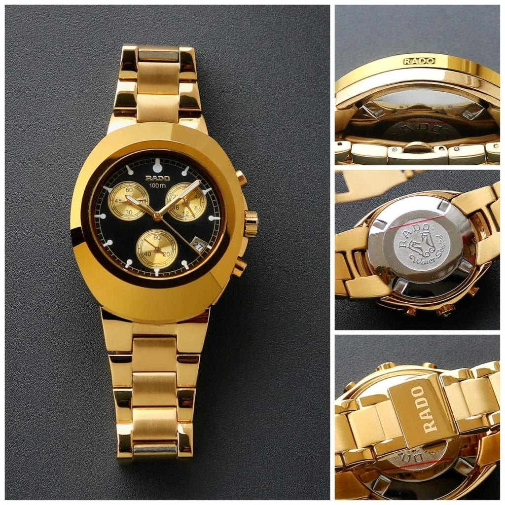 RADO DIASTAR CHRONOGRAPH GOLD BLACK (AUTOMATIC)