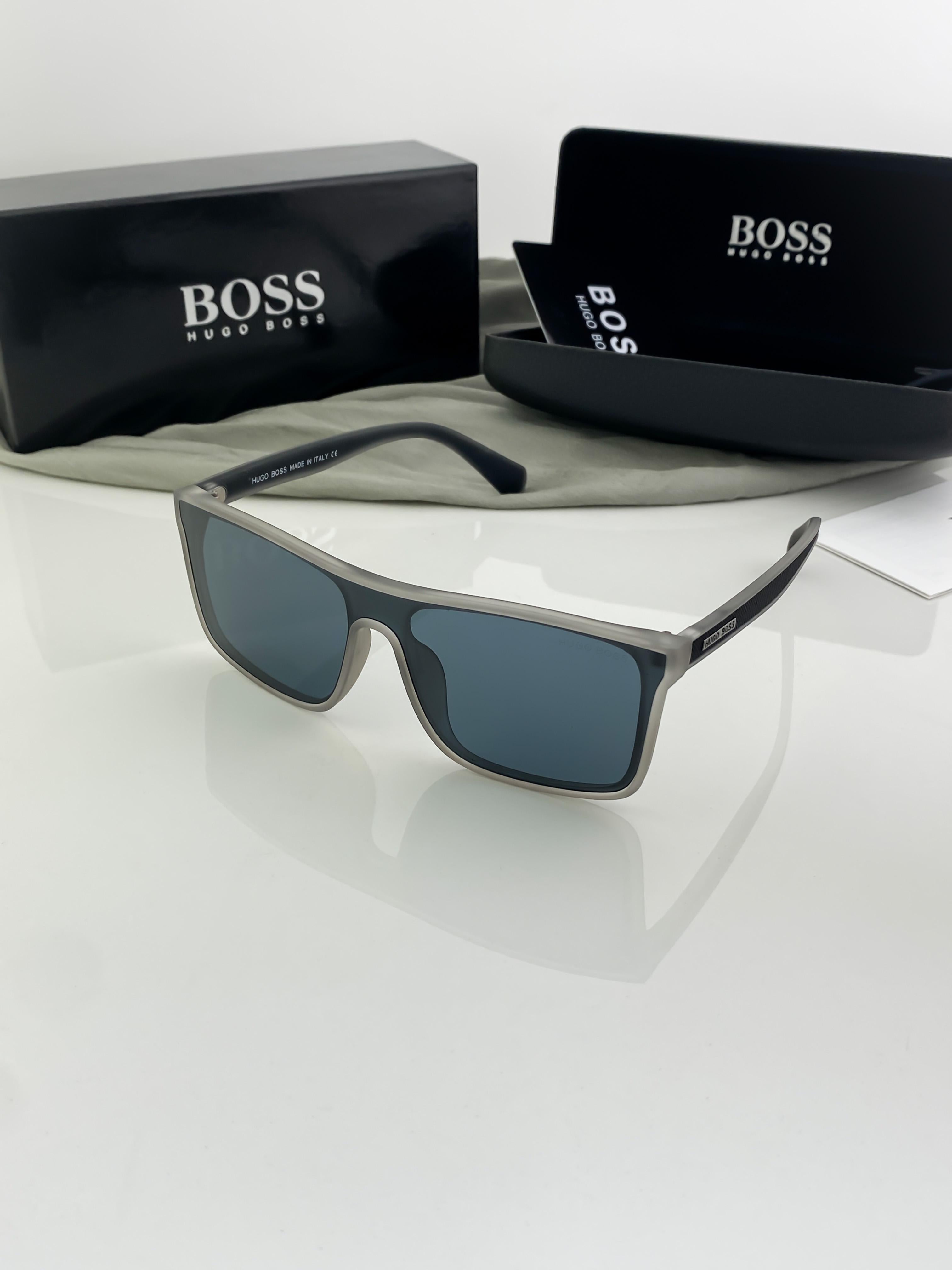 BOSS SUNGLASSES WITH ORIGINAL BOX AND KIT