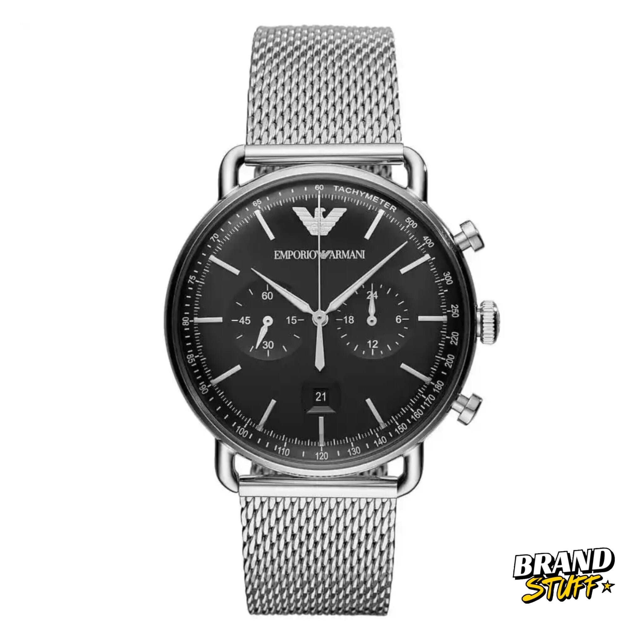 EMPORIO ARMANI AVIATOR CHRONOGRAPH WATCH