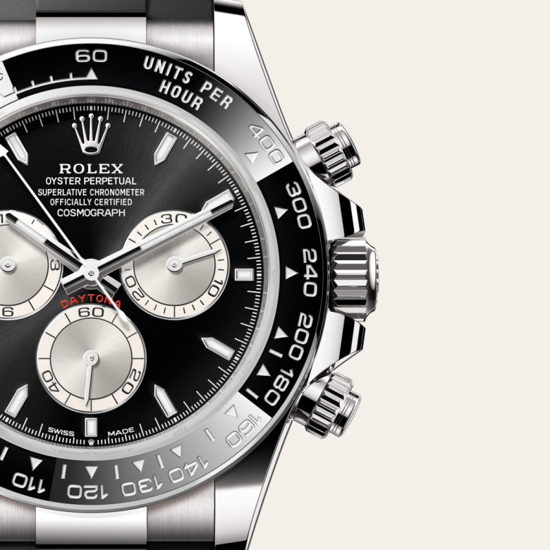 ROLEX DAYTONA SILVER BLACK (CELL MODEL)