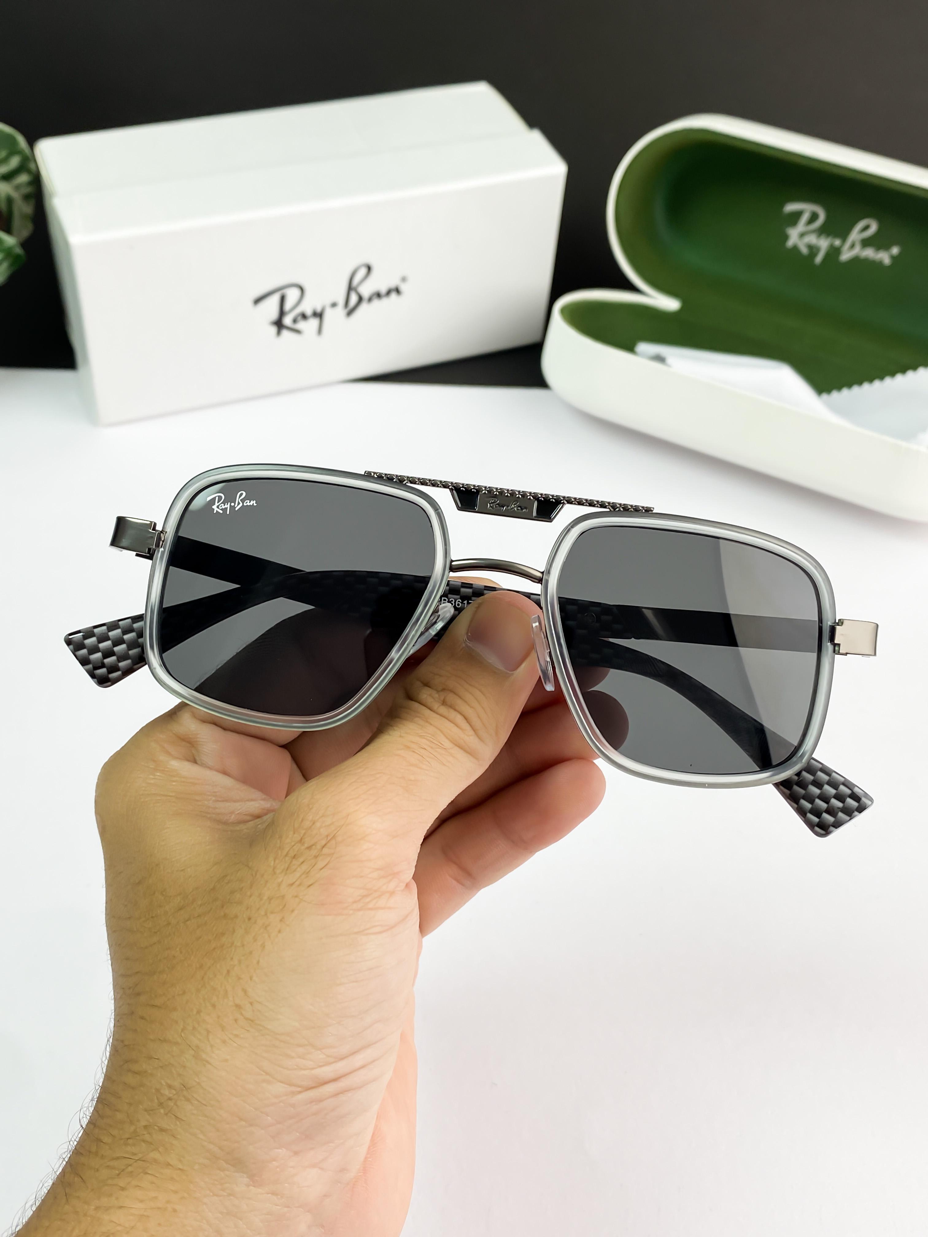 RAYBAN SUNGLASSES WITH ORIGINAL BOX AND KIT