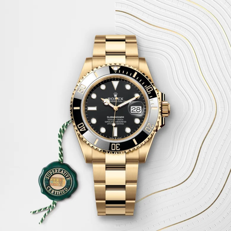 ROLEX SUBMARINER GOLD BLACK (CELL MODEL)