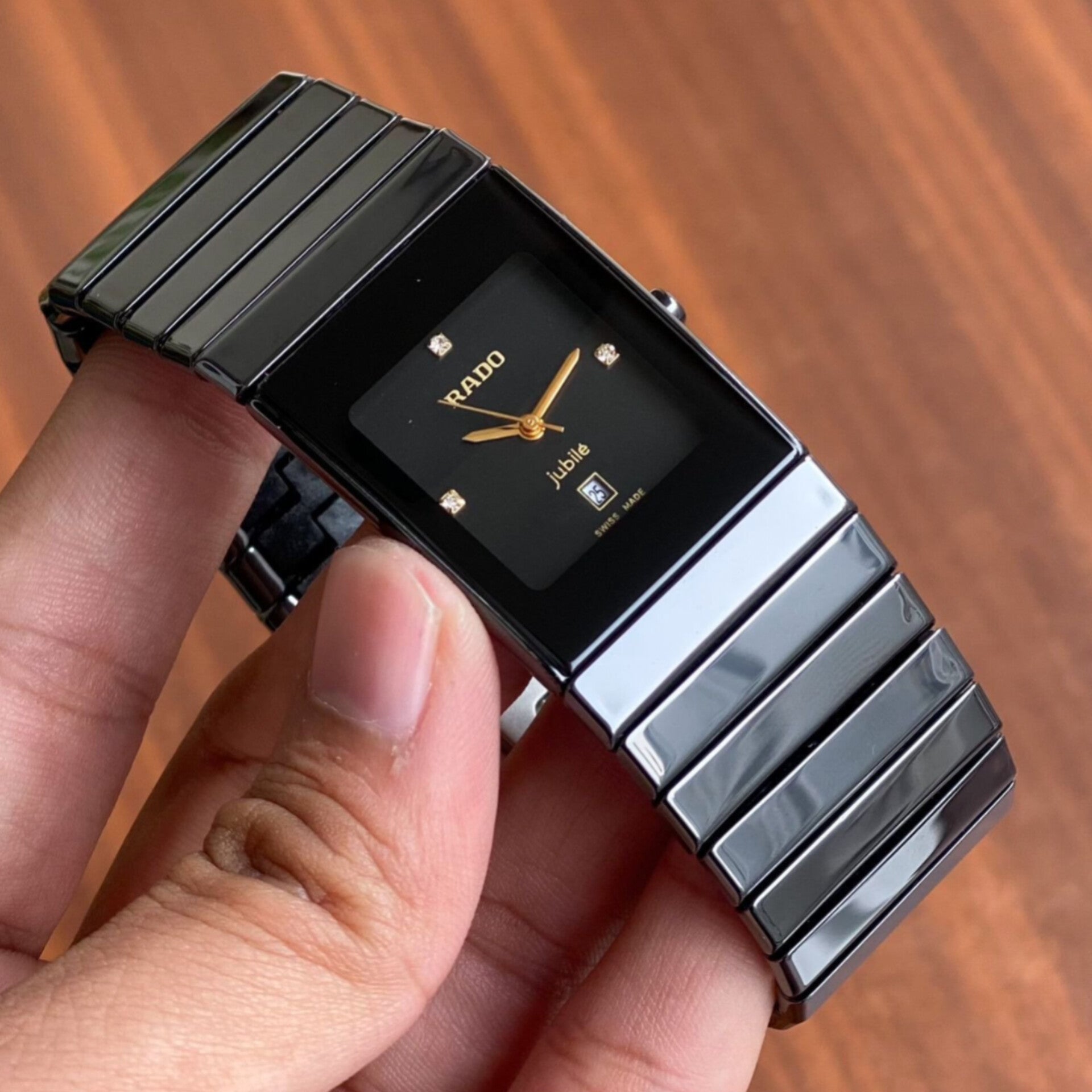 RADO JUBILE BLACK CERAMIC WATCH