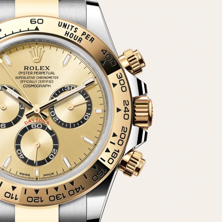 ROLEX DAYTONA SILVER GOLD (CELL MODEL)
