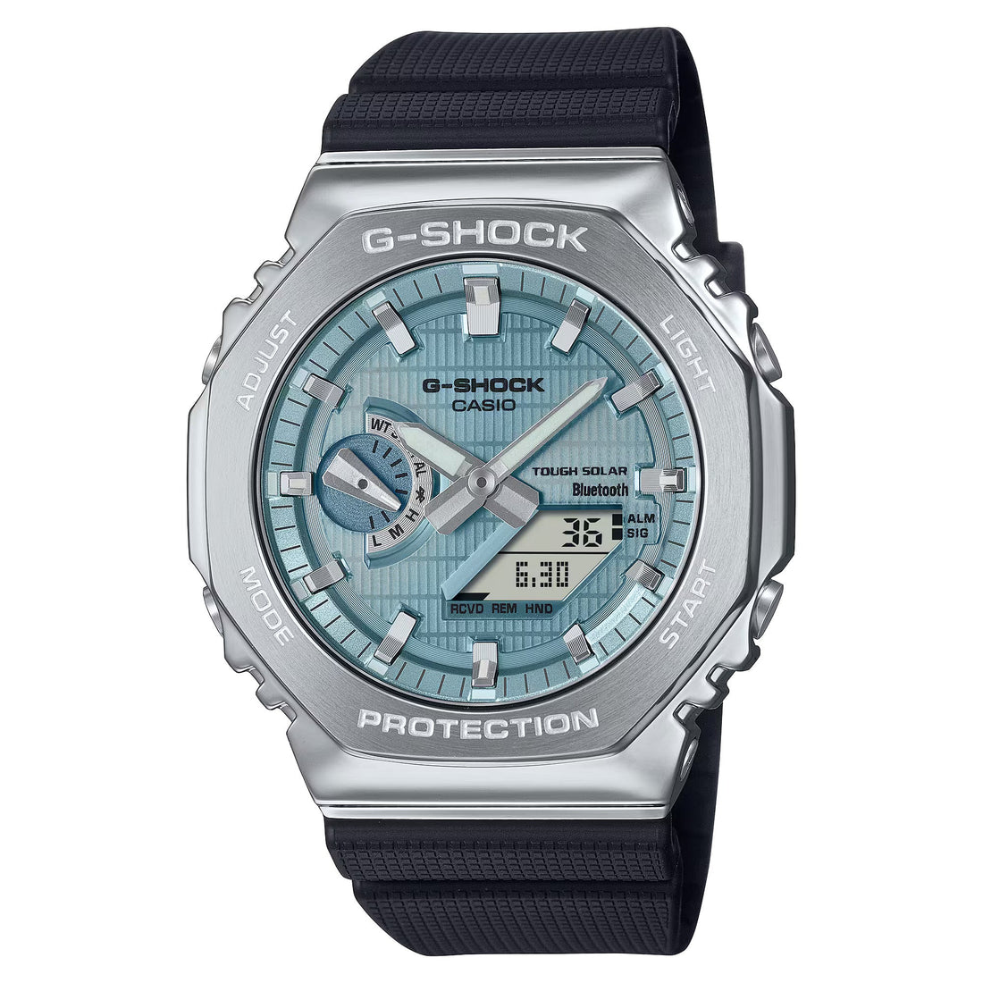 G SHOCK CASIO GBM-2100A BLUE WITH ORIGINAL BOX