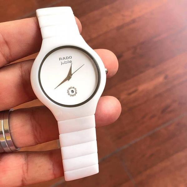 RADO JUBILE WHITE CERAMIC WATCH