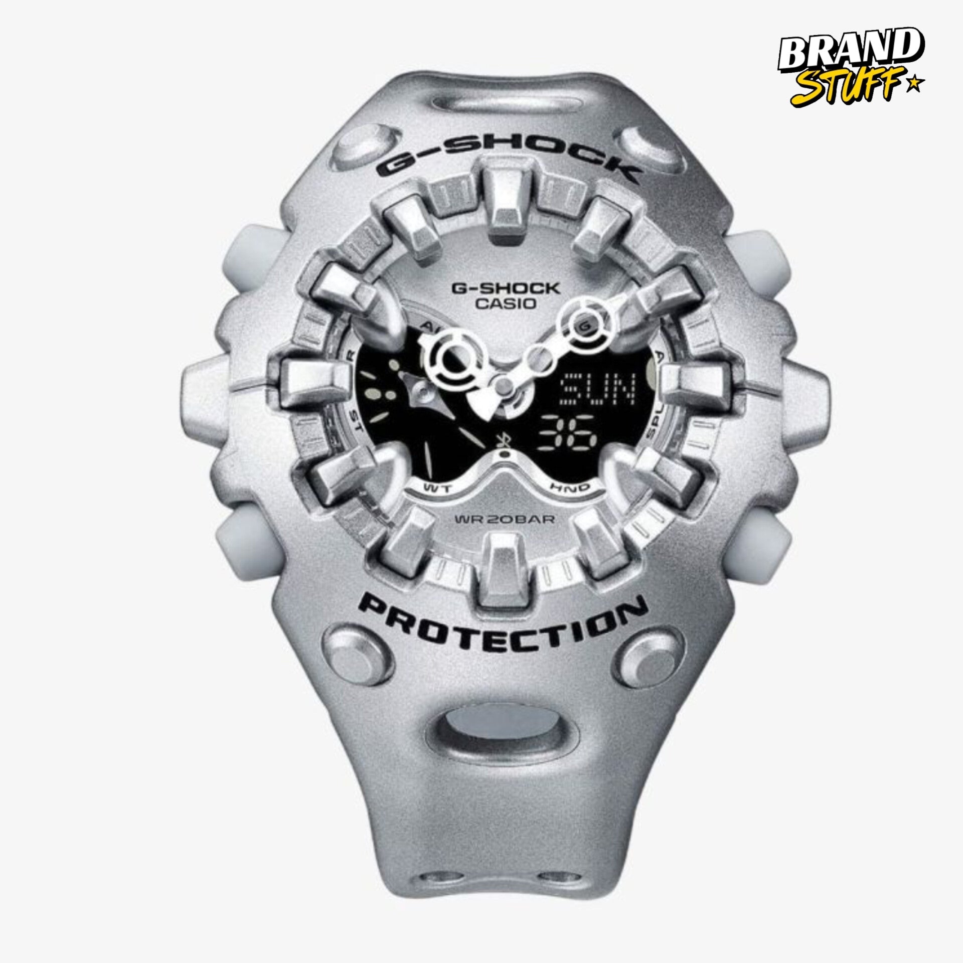 G-SHOCK GA-V01-1ADR ANALOG-DIGITAL BLACK DIAL WITH ORIGINAL METAL BOX