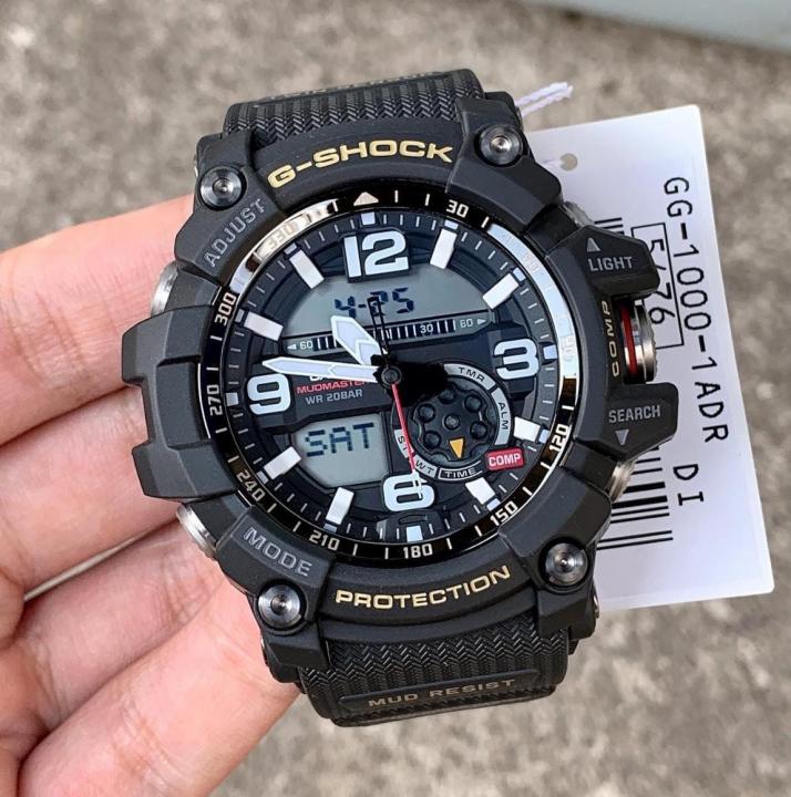 G SHOCK MUD MASTER GG - 1000 ANALOG-DIGITAL WATCH WITH ORIGINAL BOX