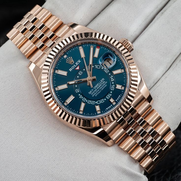 ROLEX SKY DWELLER COPPER BLUE (AUTOMATIC)