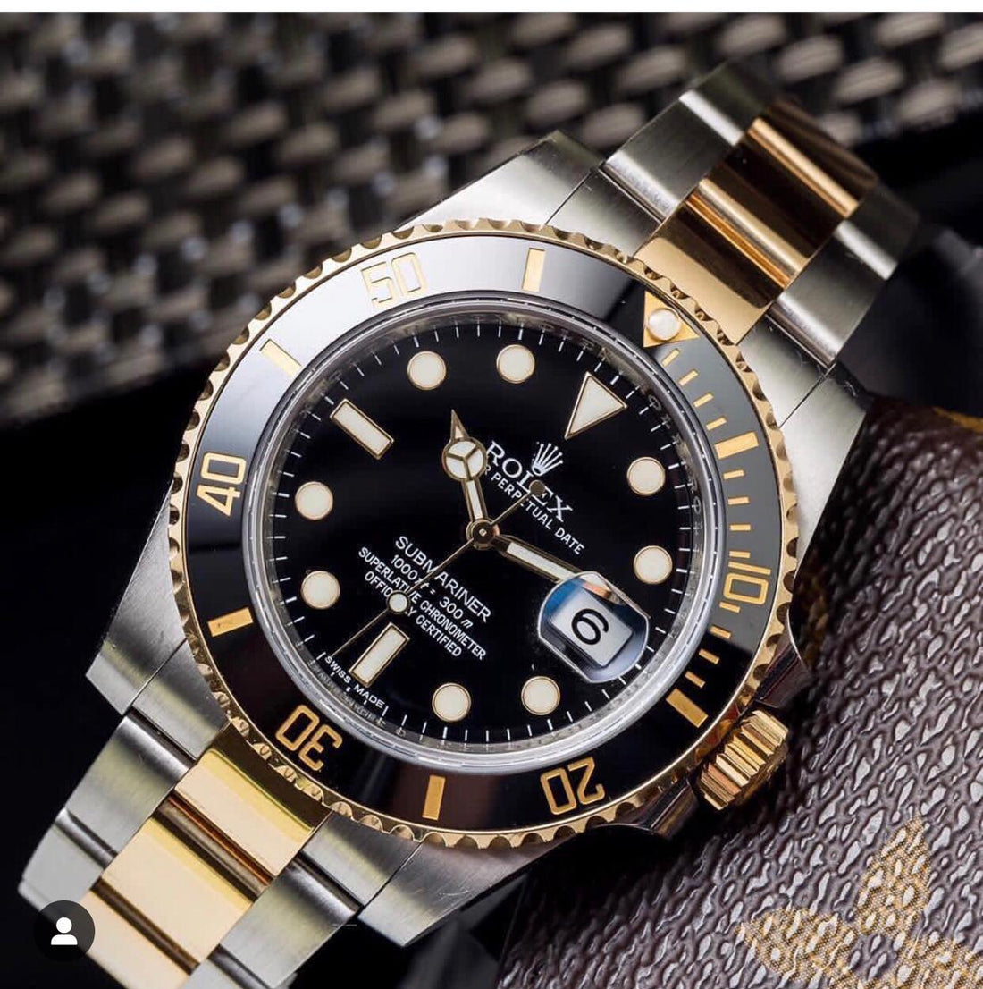 ROLEX SUBMARINER DUAL TONE (AUTOMATIC)