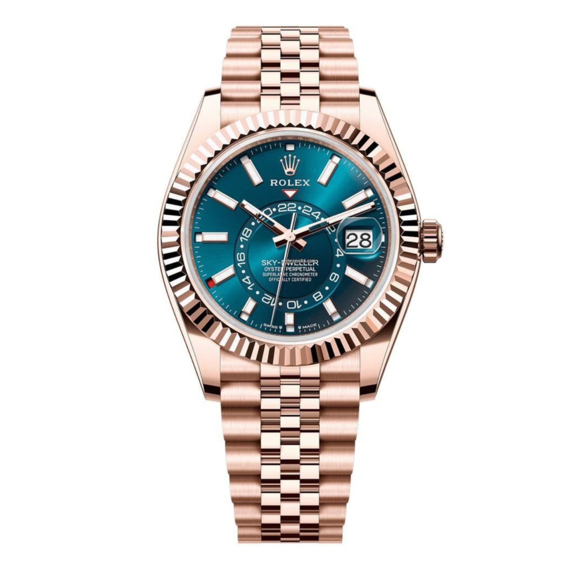 ROLEX SKY DWELLER COPPER BLUE (AUTOMATIC)