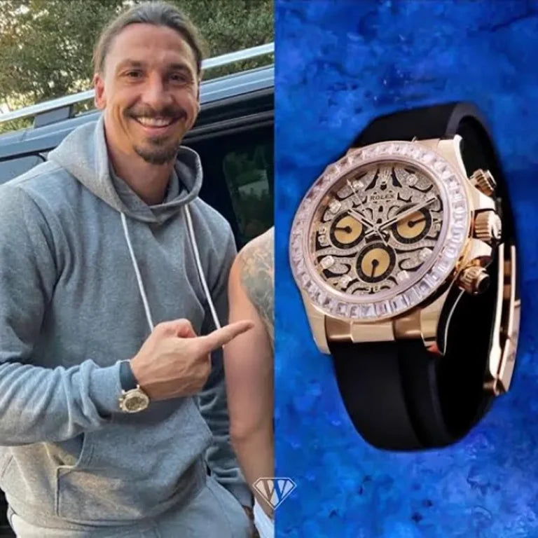 ROLEX EYE OF TIGER CHRONOGRAPH WATCH (ROSE GOLD)