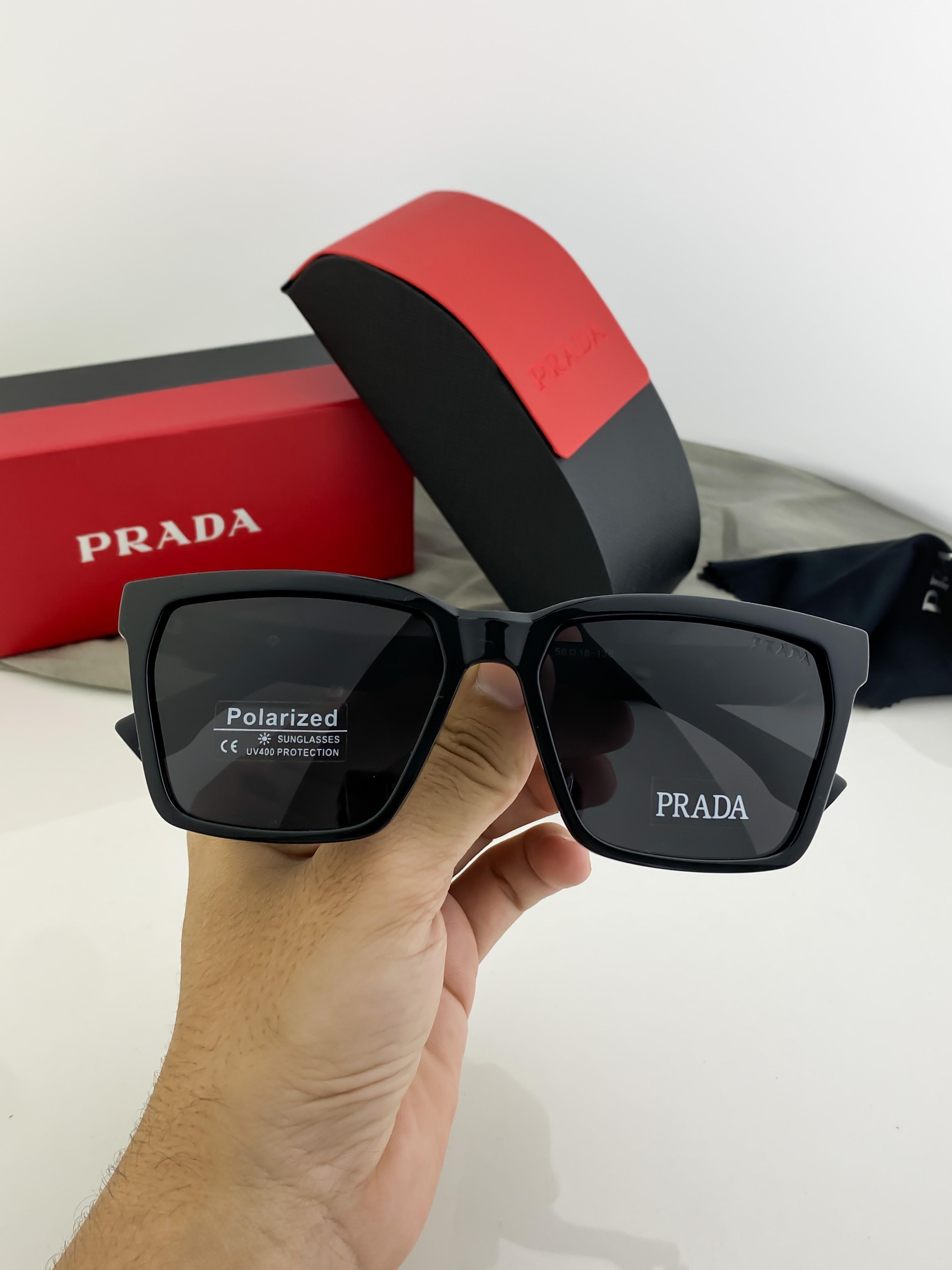 PRADA SUNGLASSES WITH ORIGINAL BOX AND KIT
