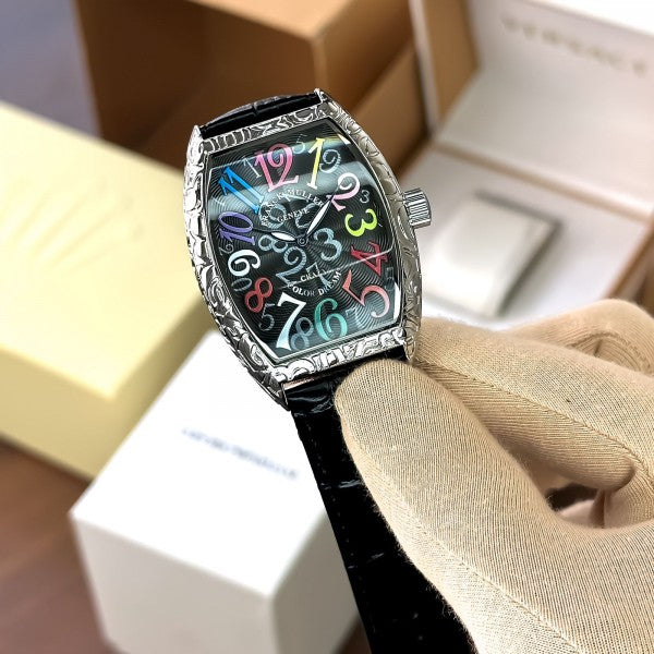 FRANCK MULLER BLACK SILVER