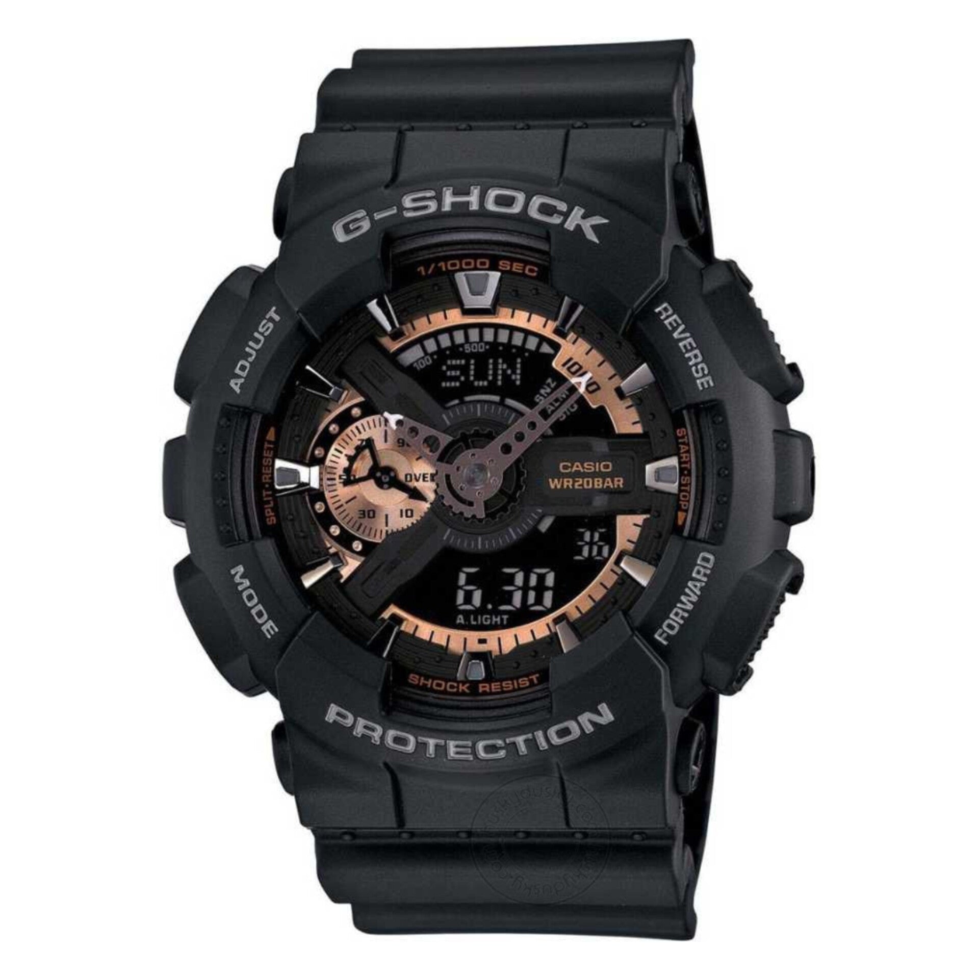 G SHOCK CASIO GA-110-1ADR ANALOG-DIGITAL WITH ORIGINAL BOX