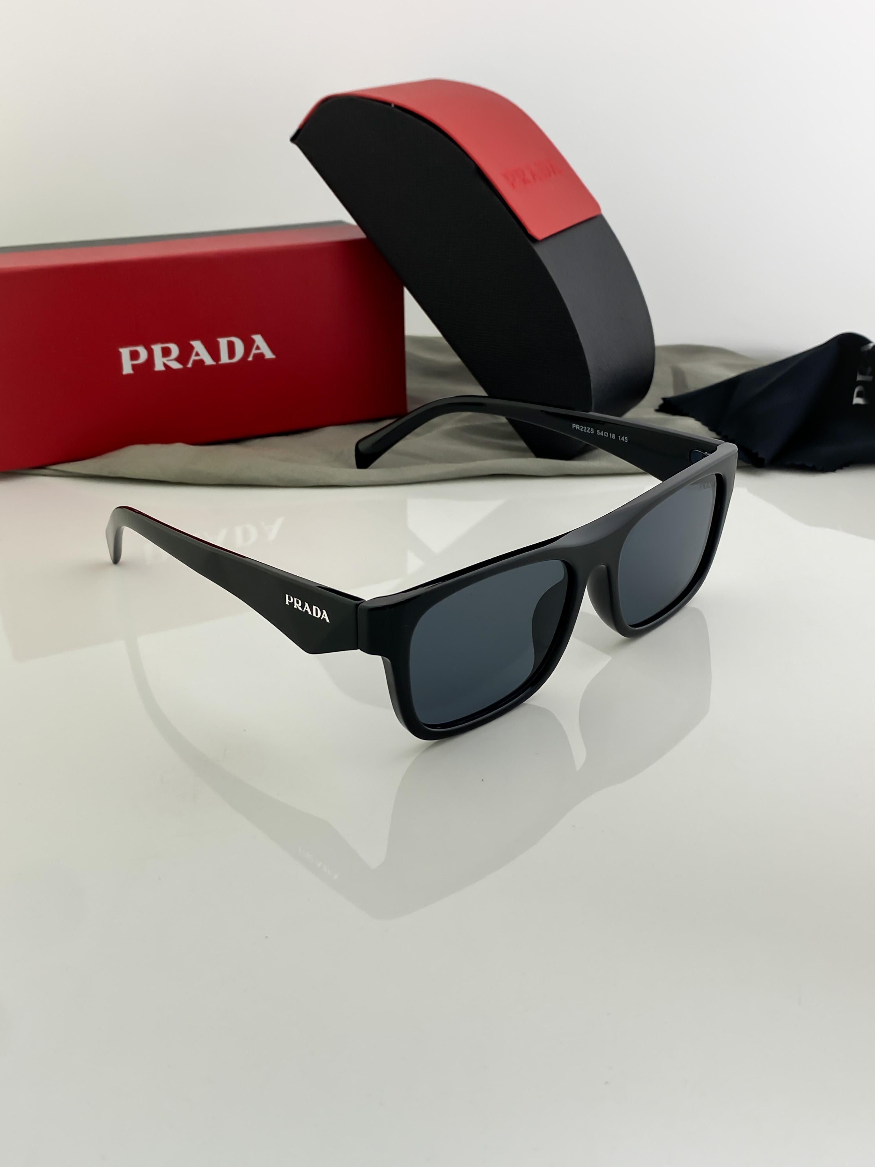 PRADA SUNGLASSES WITH ORIGINAL BOX AND KIT