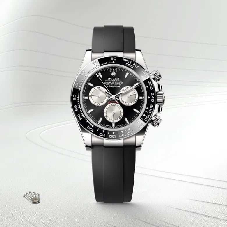 ROLEX DAYTONA SILVER BLACK (CELL MODEL)