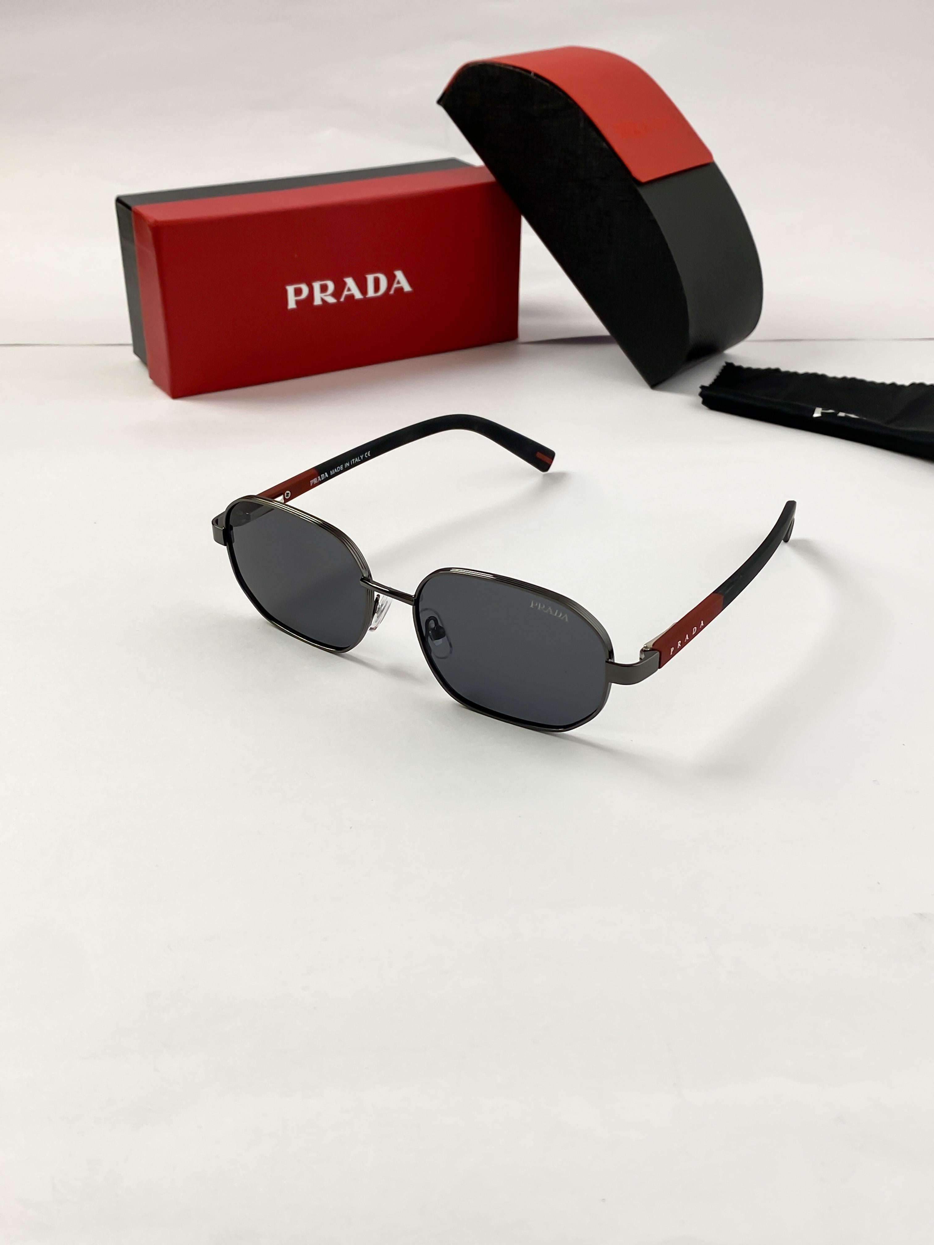 PRADA SUNGLASSES WITH ORIGINAL BOX AND KIT