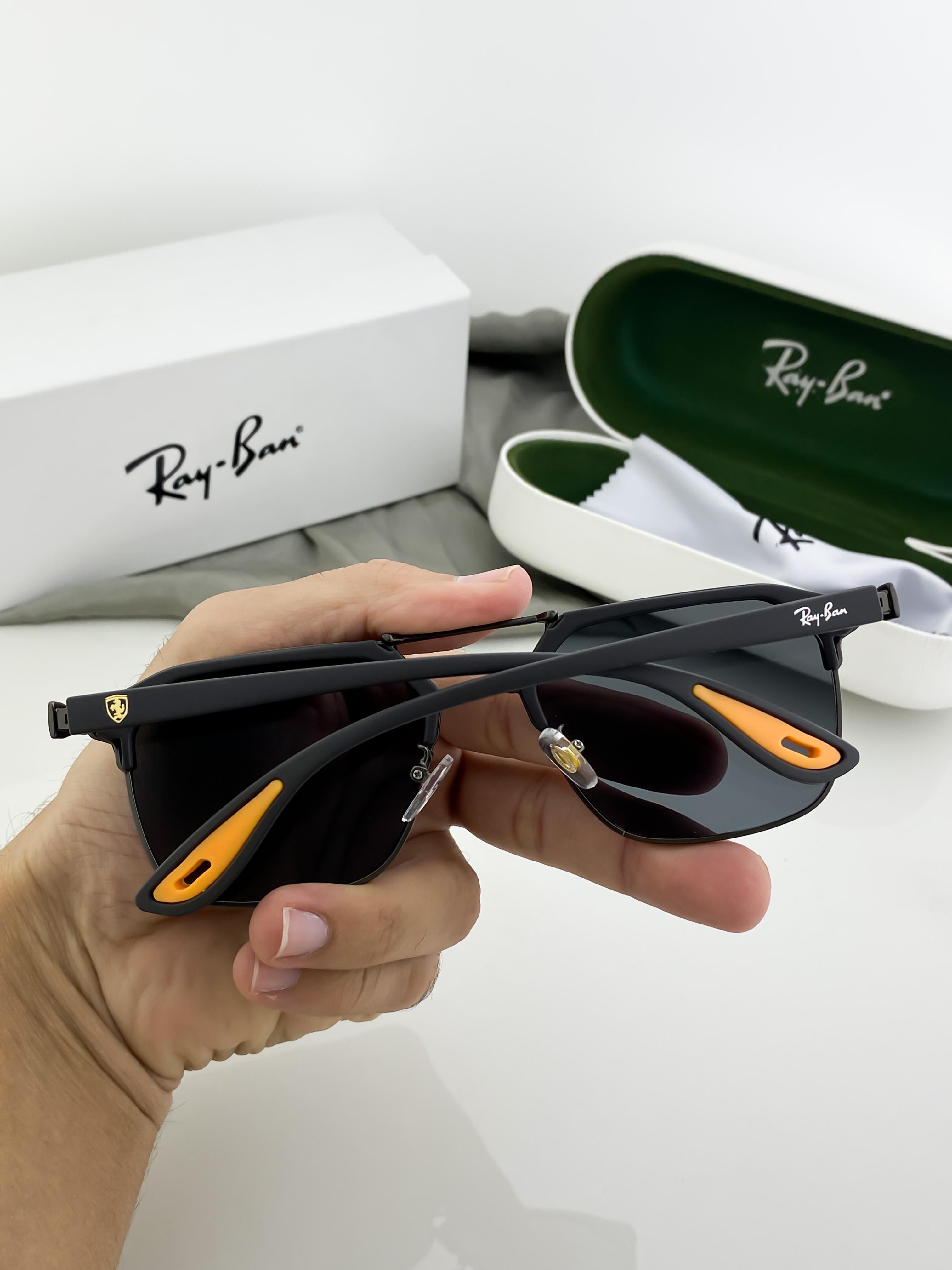 RAYBAN SUNGLASSES WITH ORIGINAL BOX AND KIT