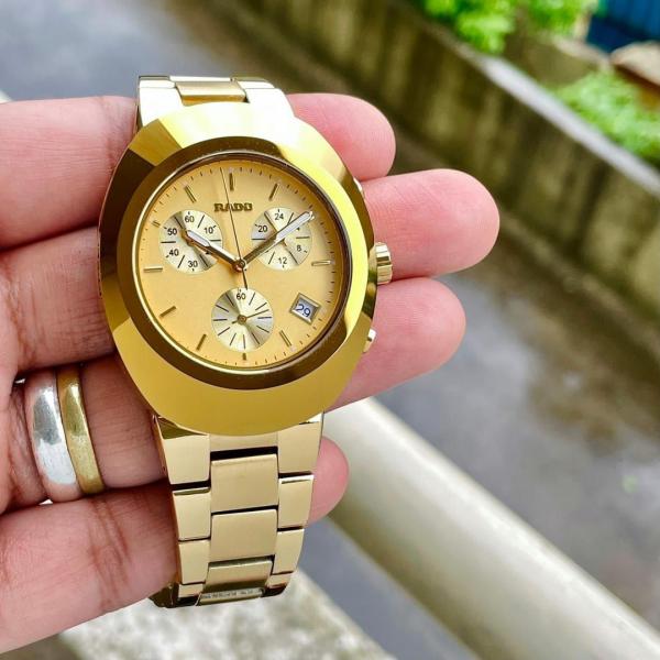 RADO DIASTAR CHRONOGRAPH FULL GOLD (AUTOMATIC)