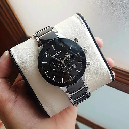 RADO CENTRIX CHRONOGRAPH (BLACK SILVER)