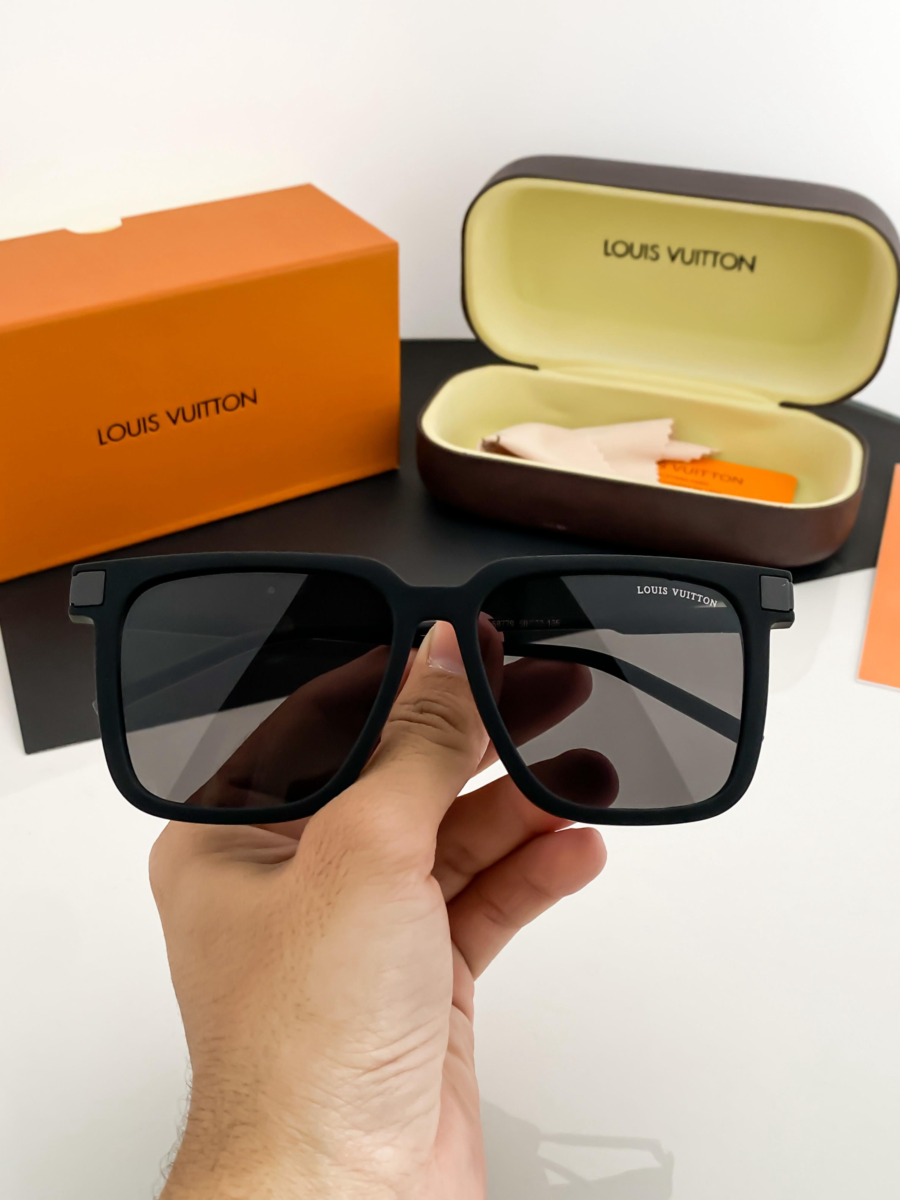 LOUIS VUITTON SUNGLASSES WITH ORIGINAL BOX AND KIT