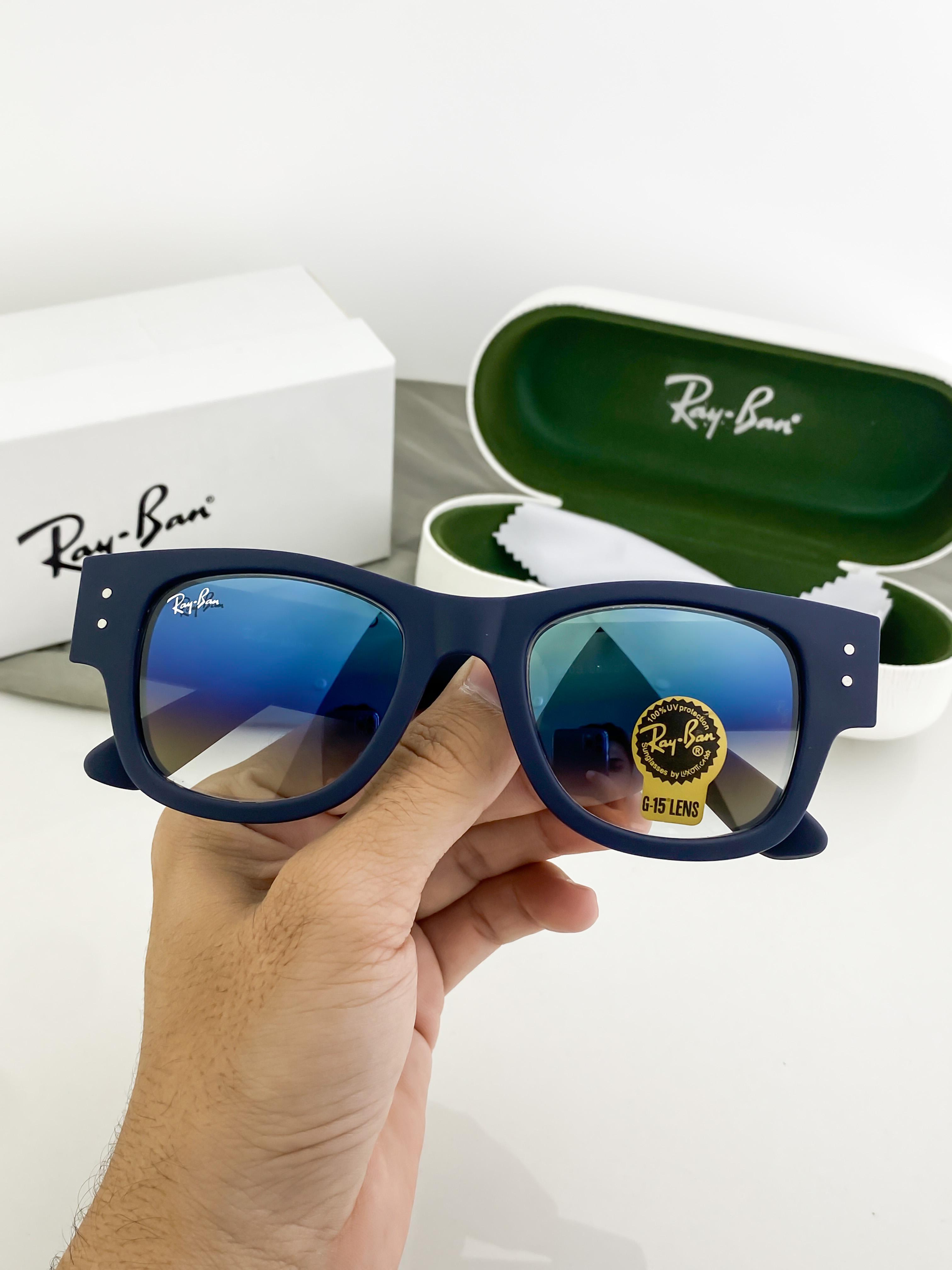 RAYBAN SUNGLASSES WITH ORIGINAL BOX AND KIT