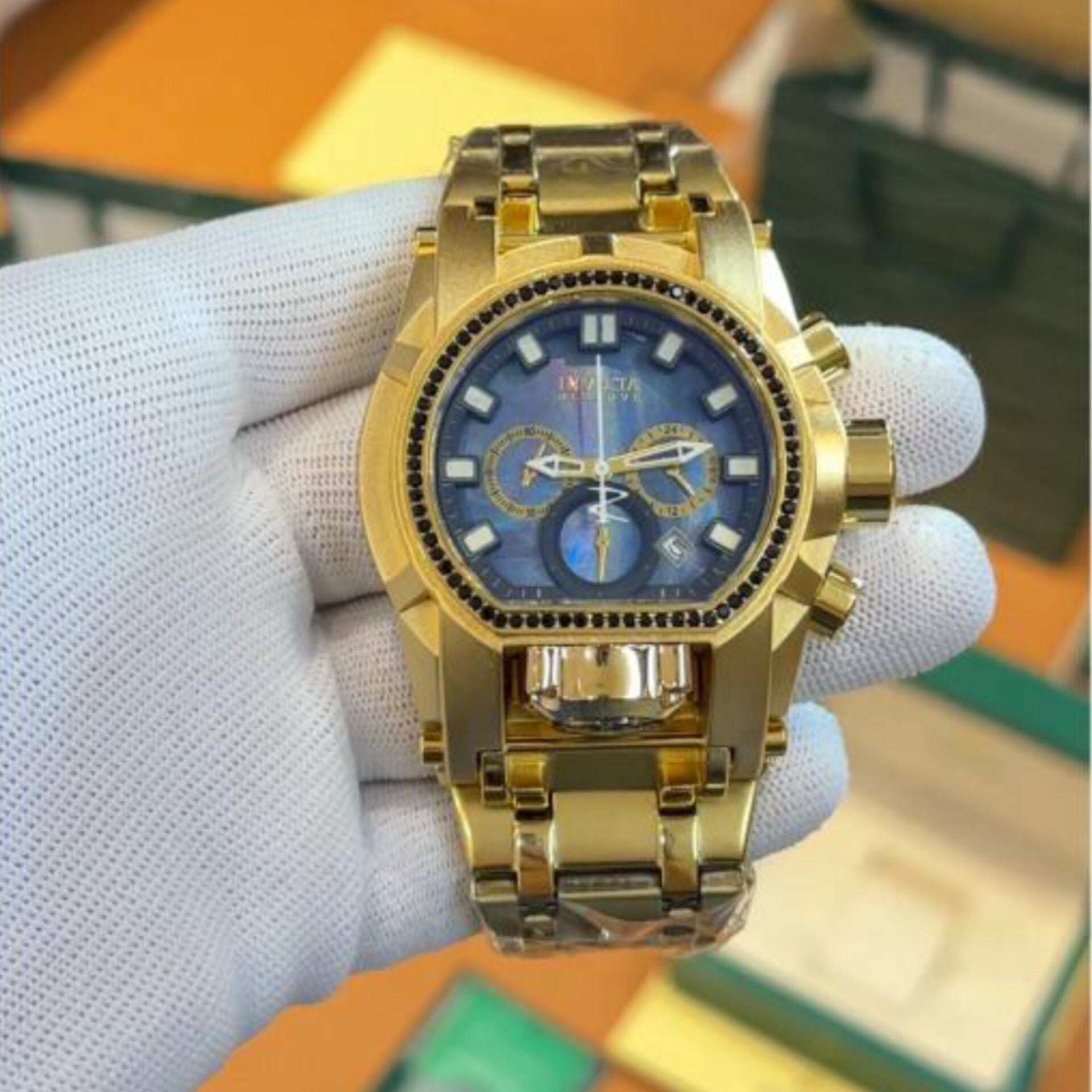INVICTA BOLT ZEUS (GOLD BLUE)