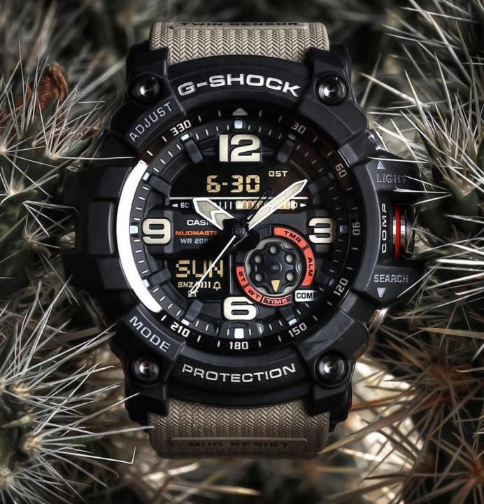 G SHOCK MUD MASTER GG - 1000 ANALOG-DIGITAL WATCH WITH ORIGINAL BOX