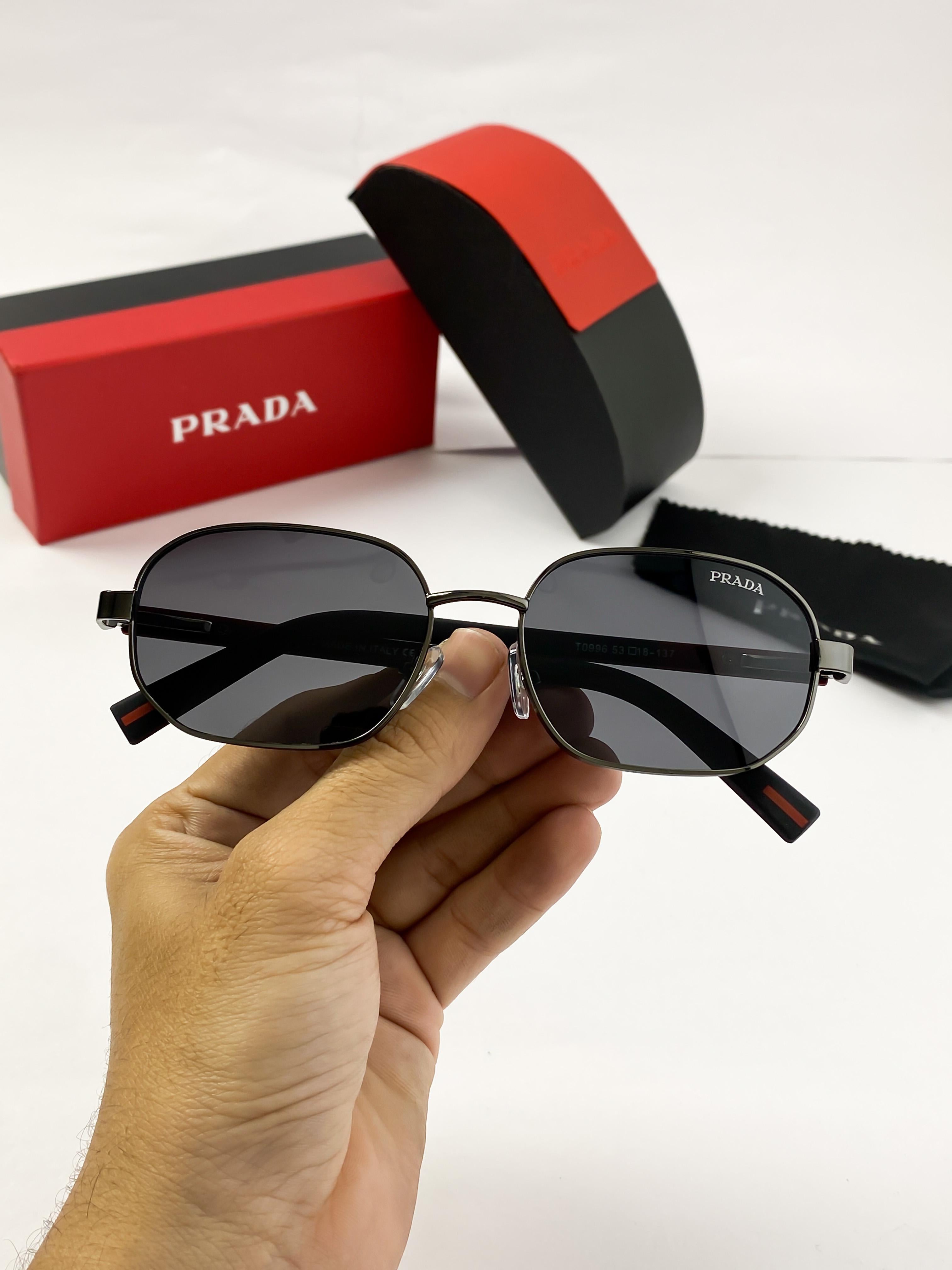 PRADA SUNGLASSES WITH ORIGINAL BOX AND KIT