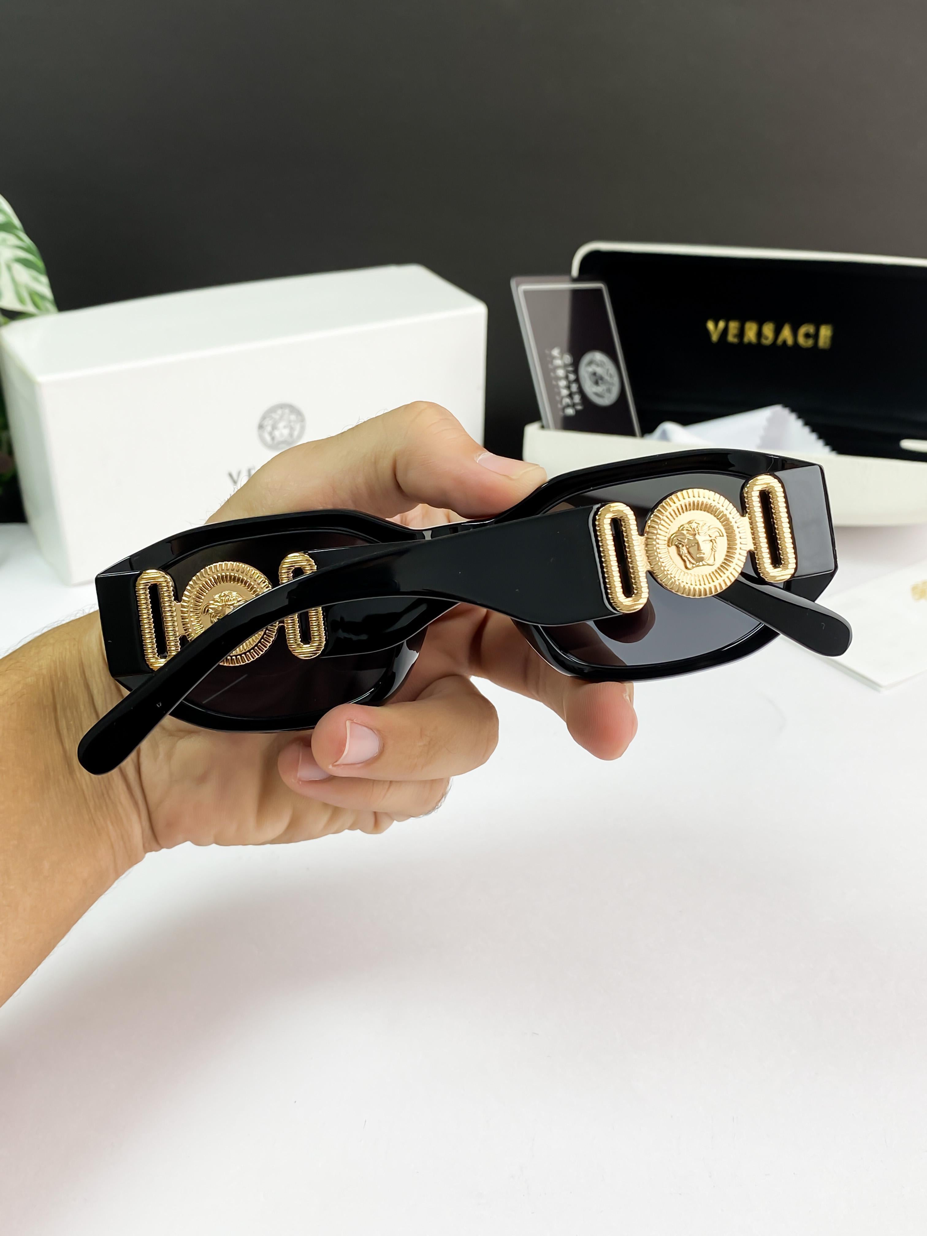 VERSACE SUNGLASSES WITH ORIGINAL BOX AND KIT