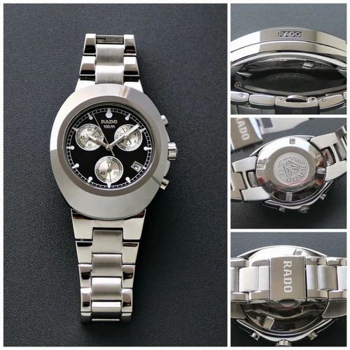 RADO DIASTAR CHRONOGRAPH SILVER BLACK (AUTOMATIC)