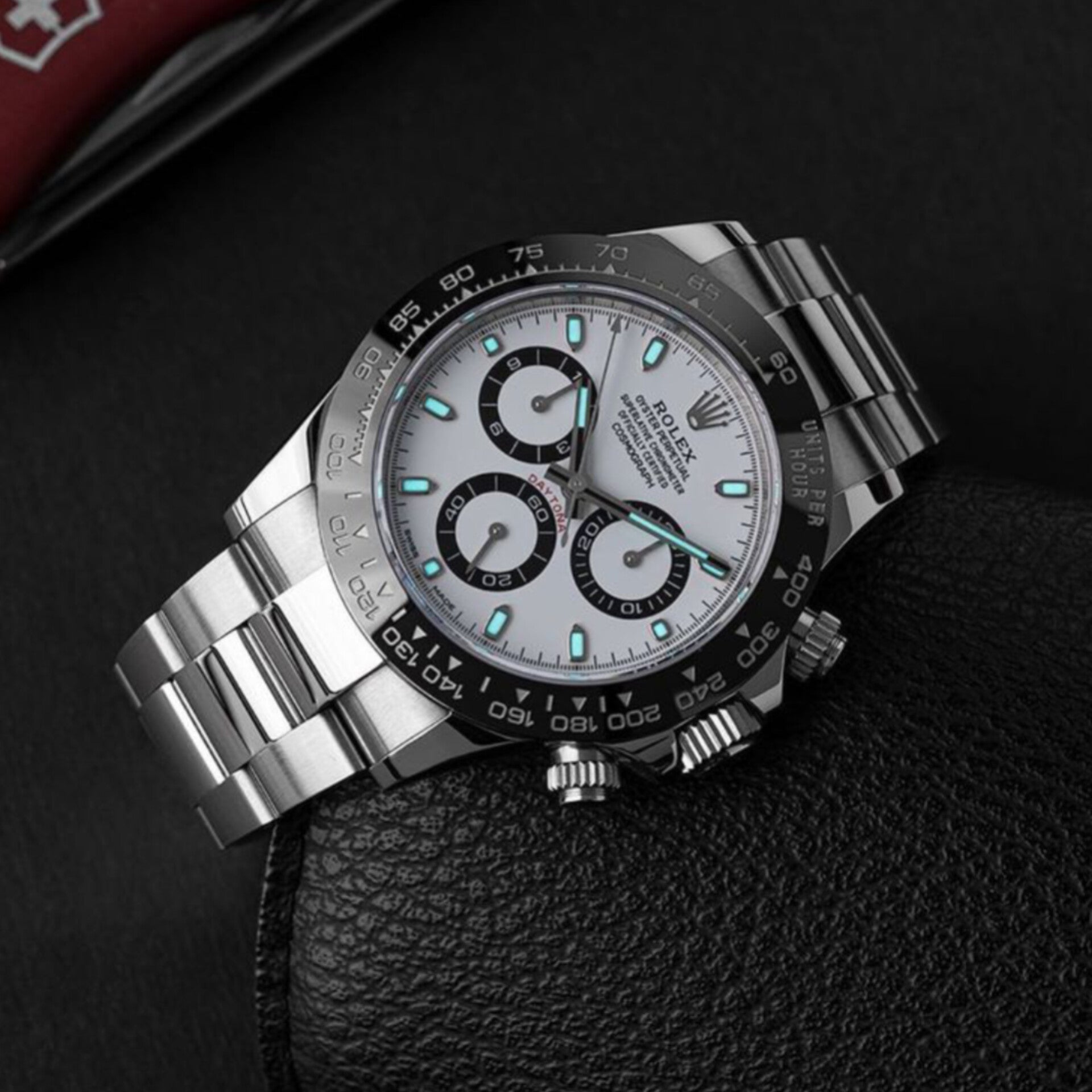 ROLEX DAYTONA SILVER BLACK (CELL MODEL)