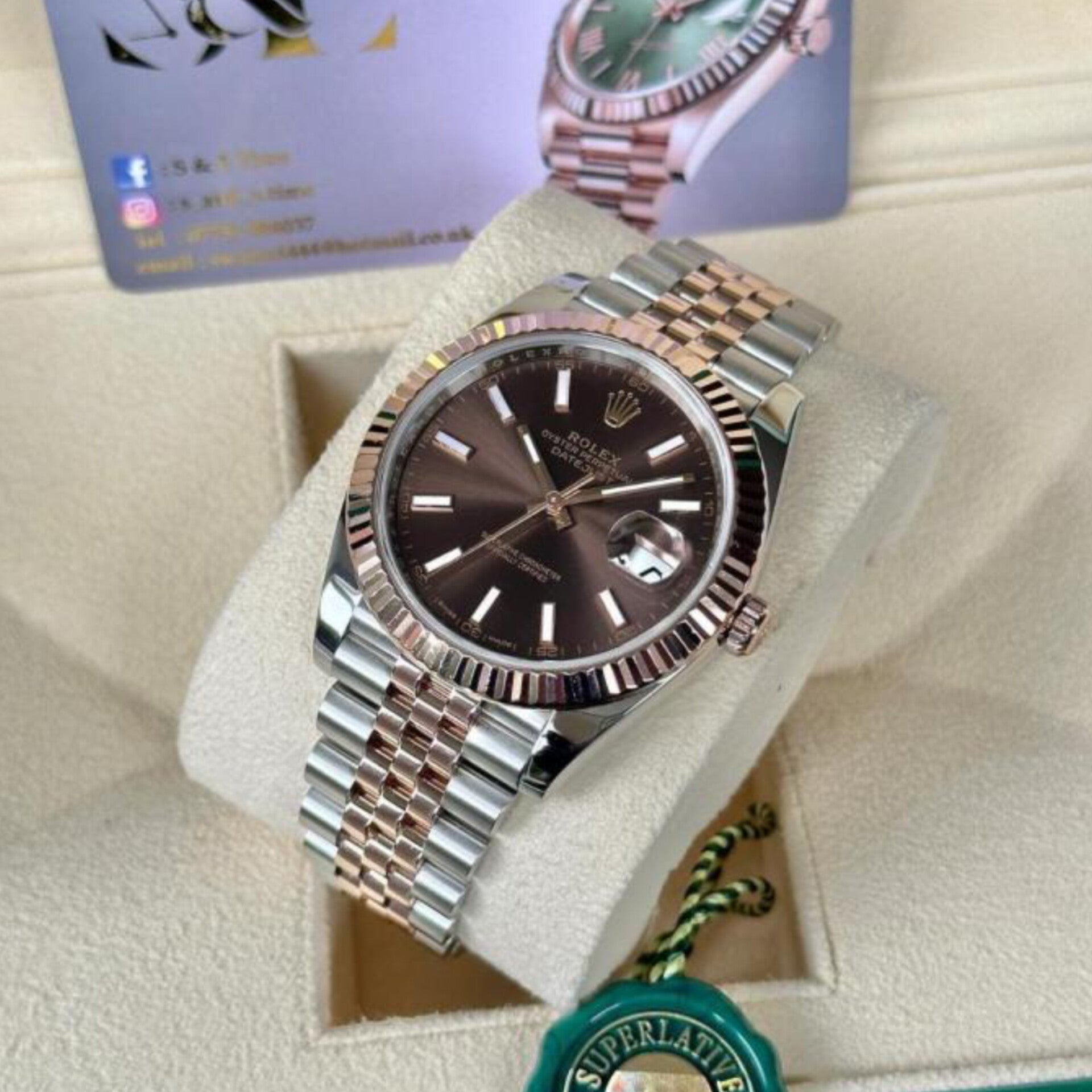 ROLEX OYESTER DATE JUST (CELL MODEL)