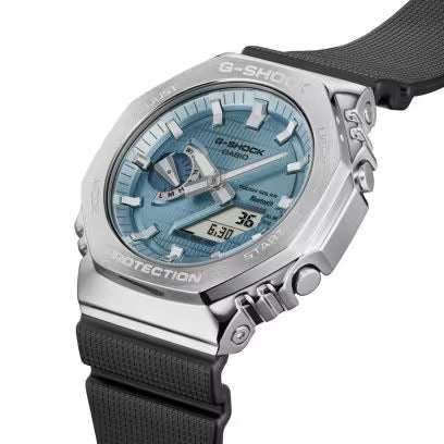 G SHOCK CASIO GBM-2100A BLUE WITH ORIGINAL BOX