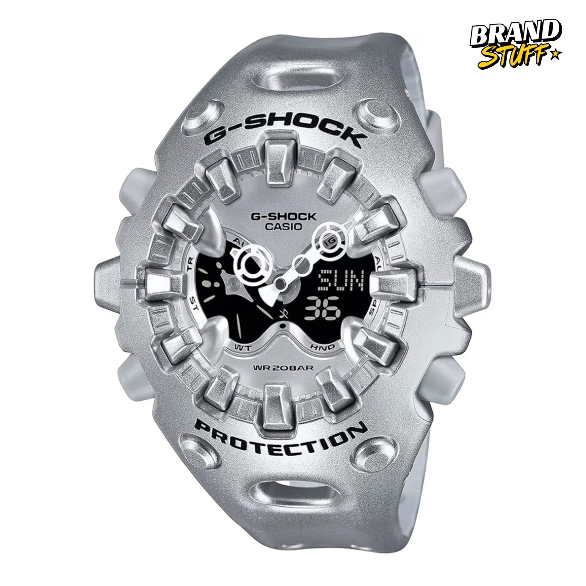 G-SHOCK GA-V01-1ADR ANALOG-DIGITAL BLACK DIAL WITH ORIGINAL METAL BOX