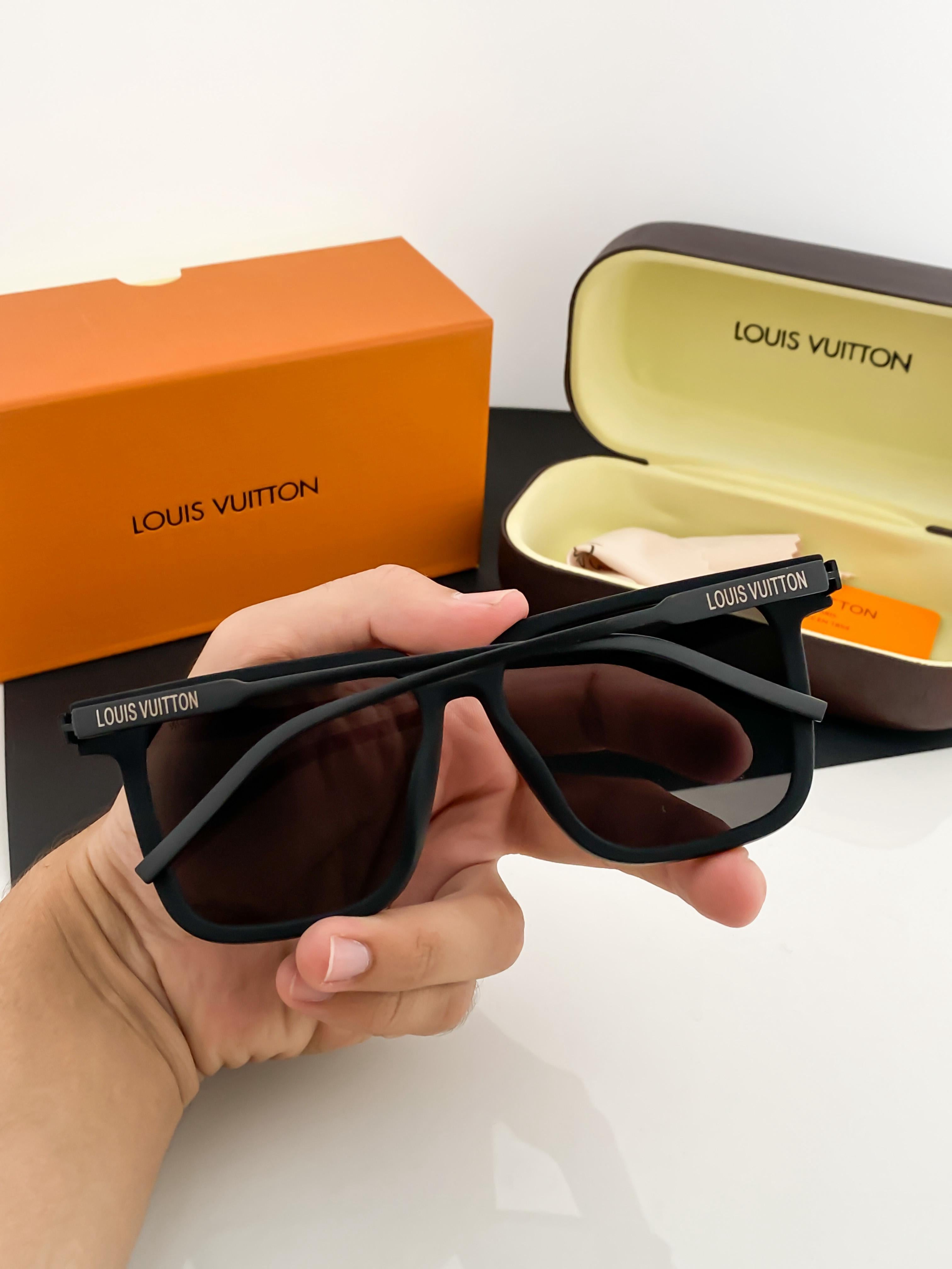 LOUIS VUITTON SUNGLASSES WITH ORIGINAL BOX AND KIT