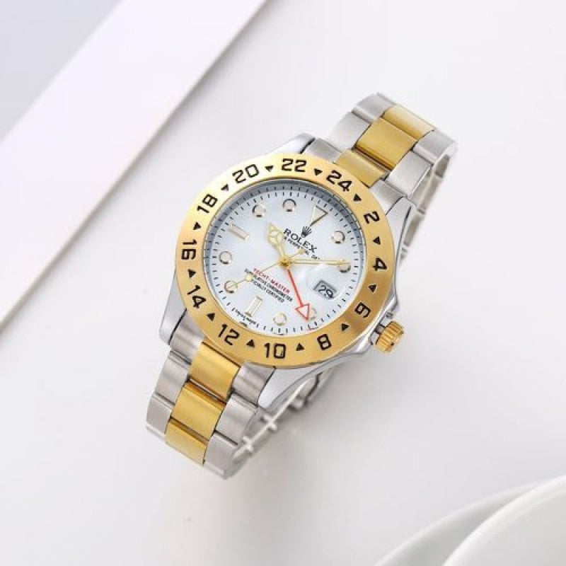 ROLEX EXPLORER II (TWO TONE WHITE)