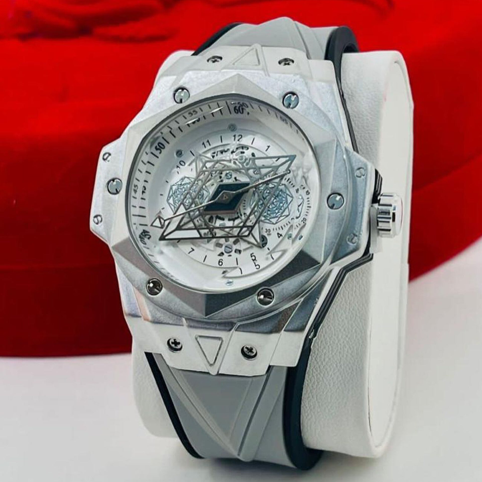 HUBLOT BIG BANG SPIDER (SILVER GREY)