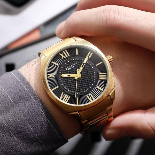 GUESS ARC CHAMPAGNE (GOLD BLACK)