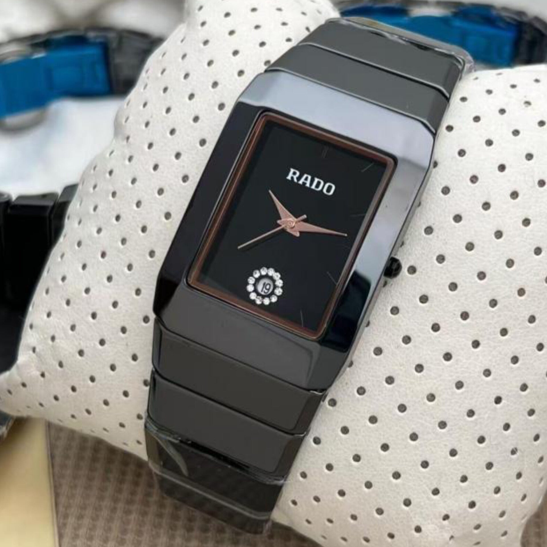 RADO JUBILE BLACK CERAMIC WATCH