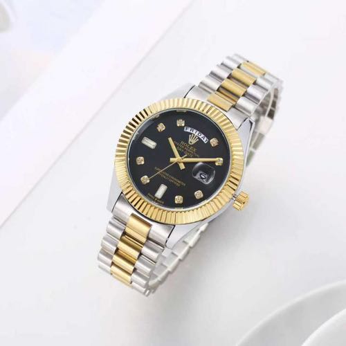 ROLEX DAY DATE DOUBLE TONE BLACK (CELL MODEL)